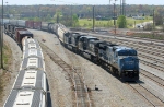 NS 8397 leading SB freight